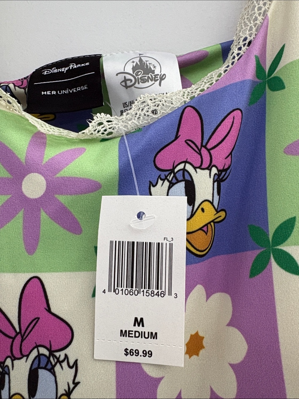 Her Universe Daisy Duck Athletic Dress - Picture 2 of 3